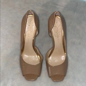 Jessica Simpson nude heels